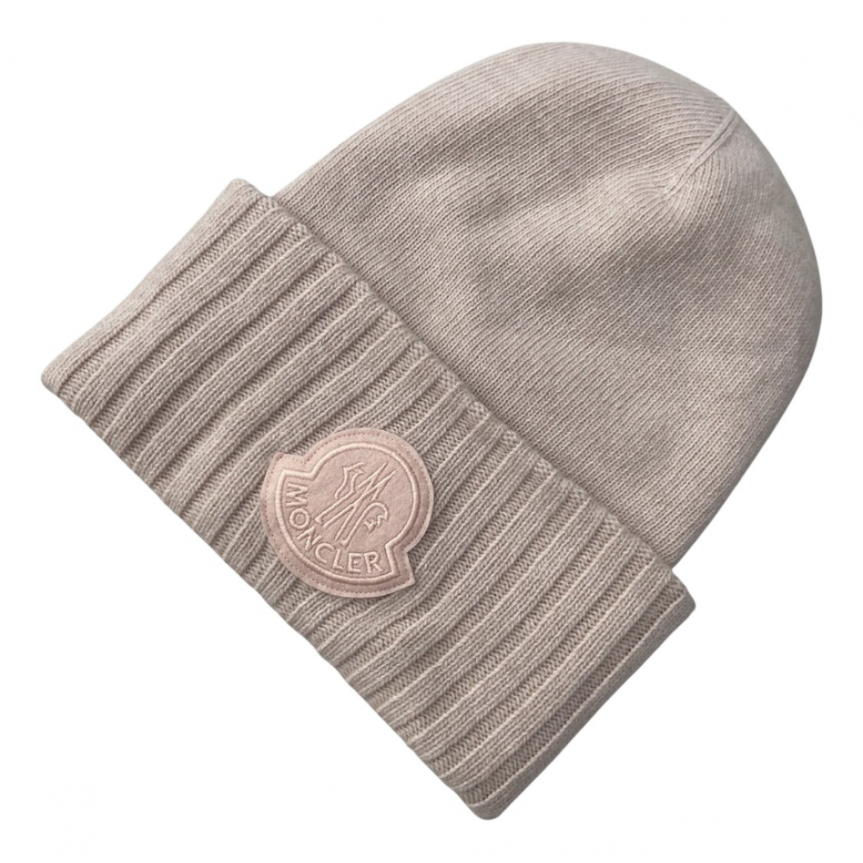 Wool beanie Moncler Beige size M 